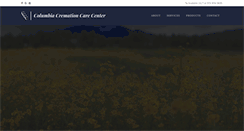 Desktop Screenshot of columbiacremationcare.com